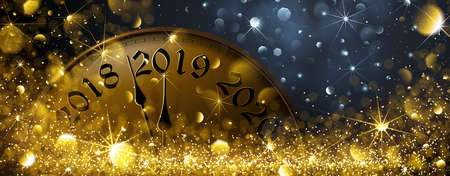 New Year s Eve 2019のイラスト素材