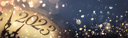 New Years Eve 2023 celebration background