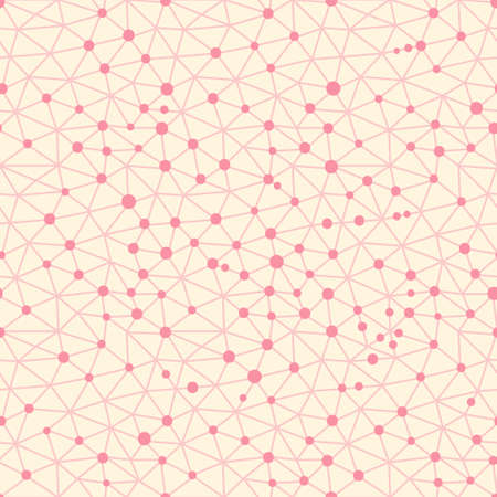 Seamless pattern crystal lattice. Seamless pattern can be used for wallpaper, pattern fills, web page background. Vector illustration.のイラスト素材
