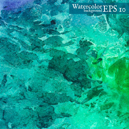 Vector watercolor background. Abstract art hand paint. Vector illustration.のイラスト素材