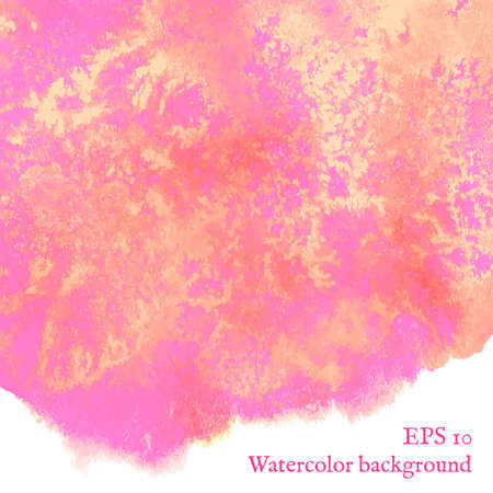 Vector watercolor background. Painting. Vector isolated illustration.のイラスト素材
