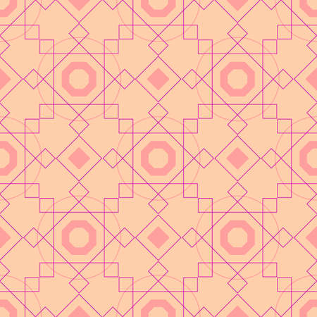 Abstract Background Geometric Seamless Pattern. Vector Illustration.のイラスト素材