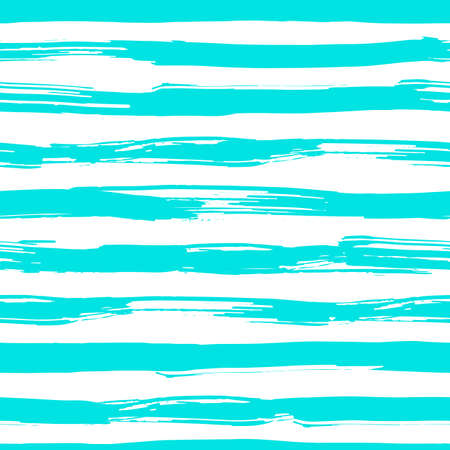 Vector seamless pattern with blue brush strokes. Striped pattern inspired by navy uniform. Texture for web, print, wallpaper, home decor or website backgroundのイラスト素材