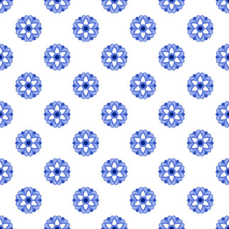 Seamless background with abstract ethnic pattern. Vector illustration.のイラスト素材