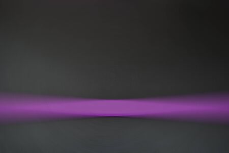 Abstract purpl object on the black background. Place textの写真素材