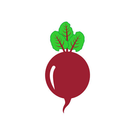 beet fruit icon vector sign symbolのイラスト素材