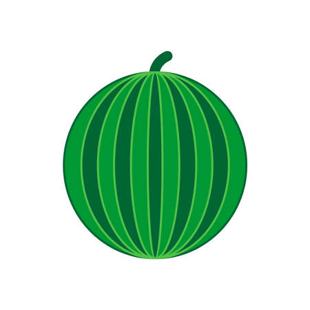 watermelon fruit icon vector sign symbolのイラスト素材