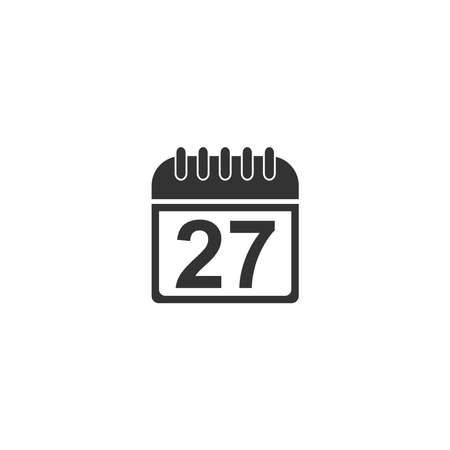 calendar icon vector sign symbolのイラスト素材