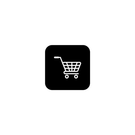 shopping cart icon vector sign symbolのイラスト素材