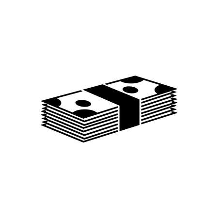 money, coin money icon vector symbol finance isolated illustration white backgroundのイラスト素材