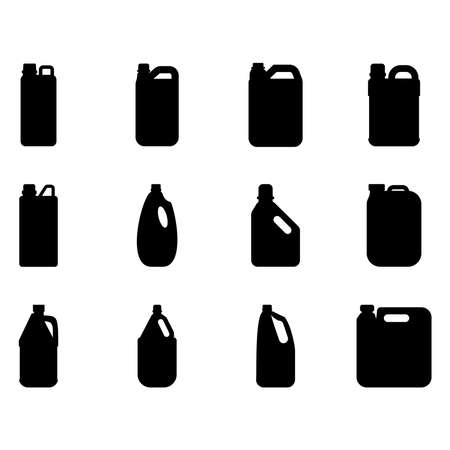 water plastic bottle icon, water plastic bottle vectorv sign symbolのイラスト素材