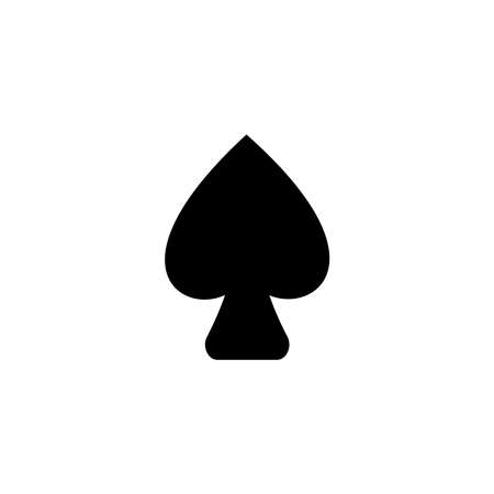 playing card icon, playing card vector sign symbol illustrationsのイラスト素材