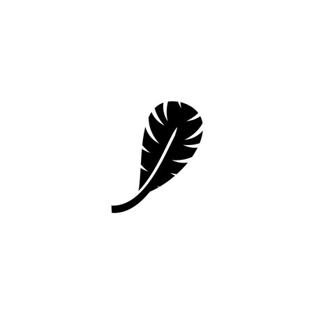 feather icon vector symbol illustrationのイラスト素材