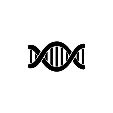 DNA icon vector symbol illustrationのイラスト素材