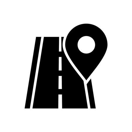 map icon set, map vector set sign symbolのイラスト素材