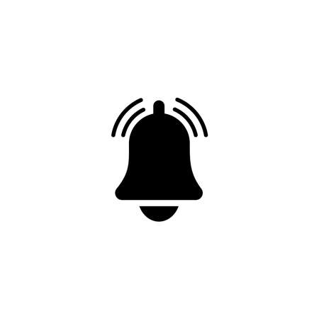 bell notification icon set vector sign symbolのイラスト素材