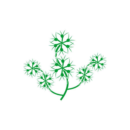 sea plant icon set vector sign symbolのイラスト素材