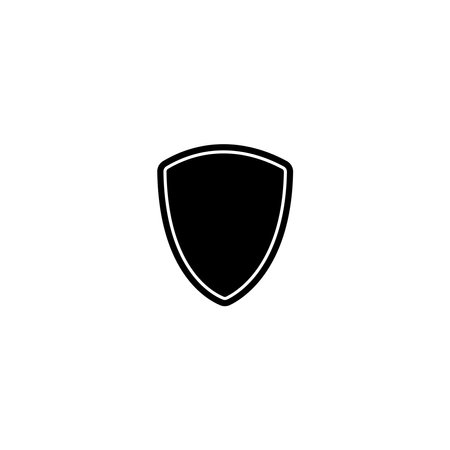 shield icon set vector sign symbolのイラスト素材