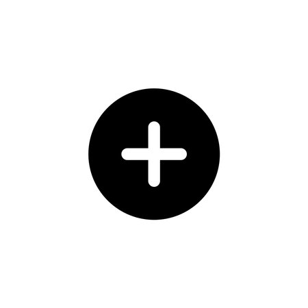 plus icon. positive icon vector sign symbol