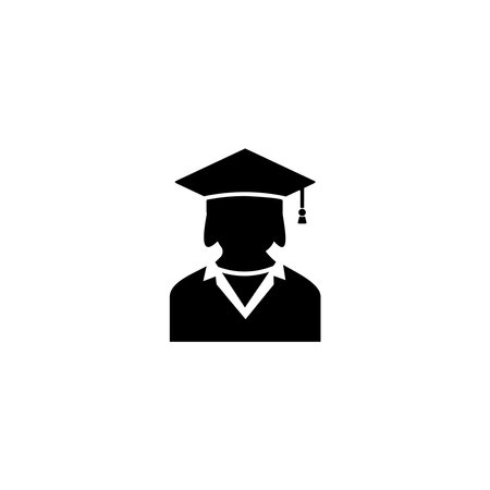 student icon vector sign symbolのイラスト素材