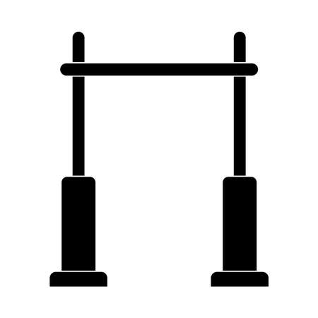 Gym equipment icon set, Gym equipment vector set sign symbolのイラスト素材