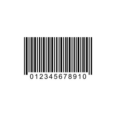 barcode icon, barcode vector sign symbolのイラスト素材