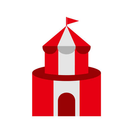 circus tent icon set, circus tent vector set sign symbolの写真素材