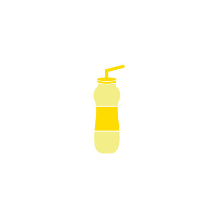 drink packaging icon set vector flat design sign symbolのイラスト素材