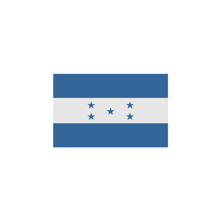 independence day of Honduras icon set vector sign symbolのイラスト素材