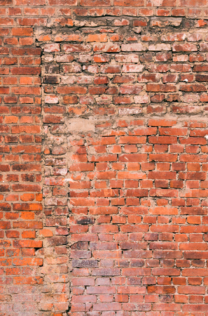 The old brick walls. A fragment of the wall of the building. Texture or backgroundの写真素材