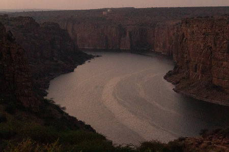 Gandikota Grand Canyon of India tourism place located at Kadapa, Andhra pradeshの写真素材