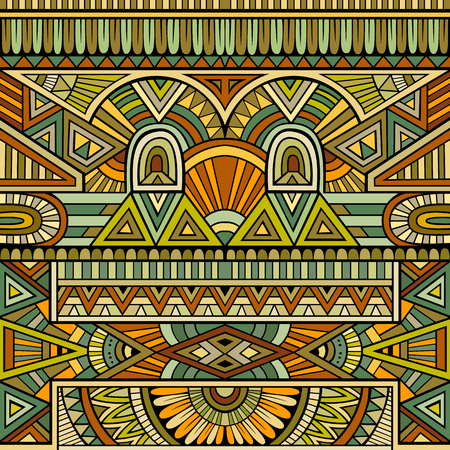 Abstract vector tribal ethnic backgroundのイラスト素材
