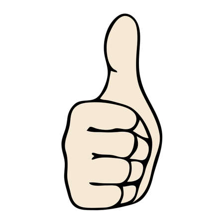 vector isolated like. hand-drawn symbol. like for icons and designの写真素材