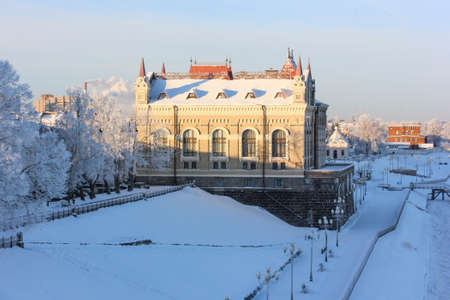 Rybinsk State Historical Art Museum-Reserve, winter 2021-2022の写真素材