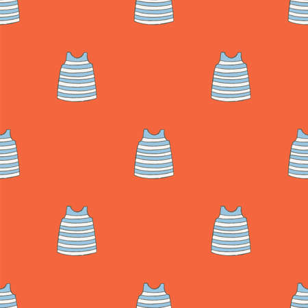 Seamless pattern singlet background. Vintage vector illustrationのイラスト素材