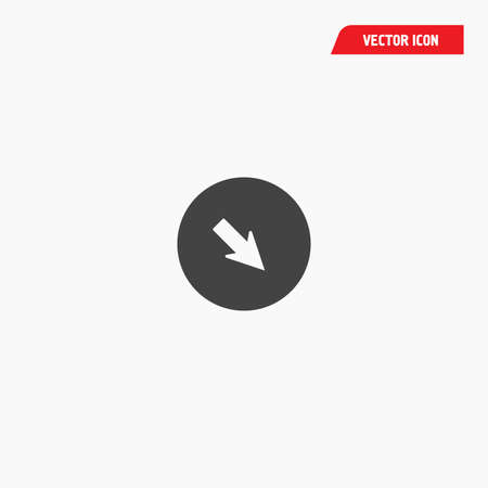 airport gate direction arrow icon, vector eps10のイラスト素材