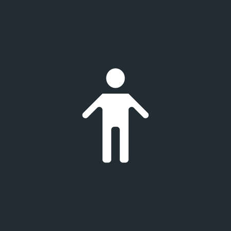 Man iconのイラスト素材