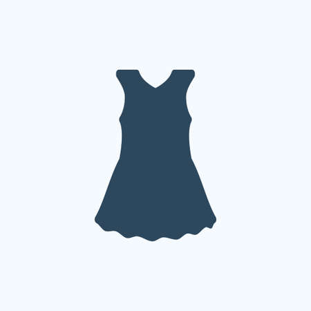 woman t-shirt iconのイラスト素材