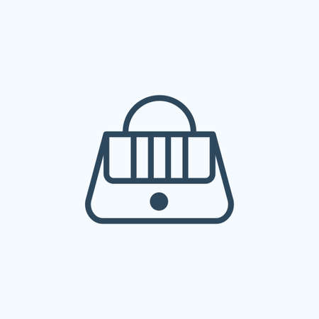 Woman bag icon.のイラスト素材