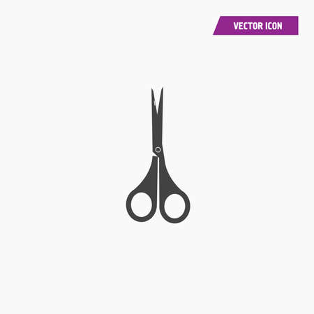 Black Scissors Icon Vector trendy design  - Vectorのイラスト素材
