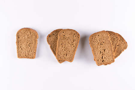 Slices of tasty brown bread