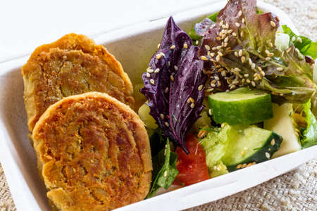 Vegetarian Food healthy deliciousの写真素材