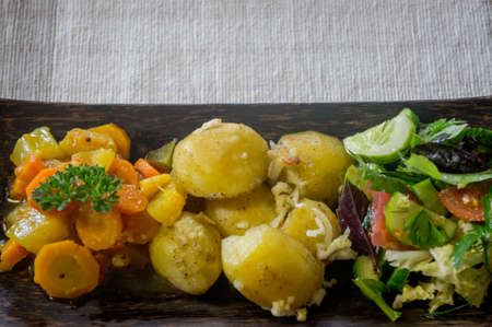 Vegetarian Food healthy deliciousの写真素材