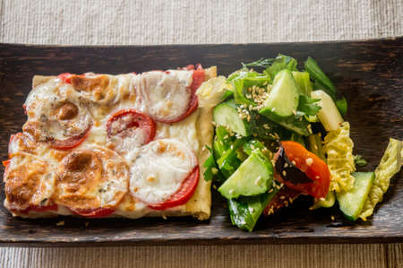 Vegetarian Food healthy deliciousの写真素材
