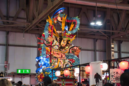 Milano, Italy 12.01.2019: Artigiano in Fiera, a unique fair to buy, see, touch hand-crafted creations, try the best international cuisine from all over the world. Unique, original, the highest qualityのeditorial素材