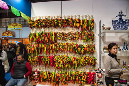 Milano, Italy 12.01.2019: Artigiano in Fiera, a unique fair to buy, see, touch hand-crafted creations, try the best international cuisine from all over the world. Unique, original, the highest qualityのeditorial素材