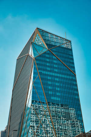 Bangkok, Thailand 12.03.2021 Spring Tower Phayathai luxury office buildingのeditorial素材