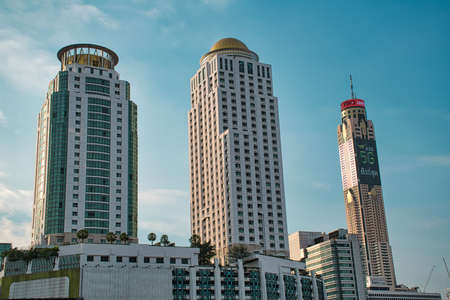 Bangkok, Thailand 12.03.2021 The Berkeley Hotel Pratunam 5 star luxury hotel in Bangkokのeditorial素材