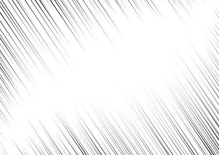 Manga focus speed lines for comic effect.のイラスト素材