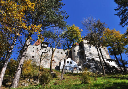Bran Castle, Dracula in autumnのeditorial素材